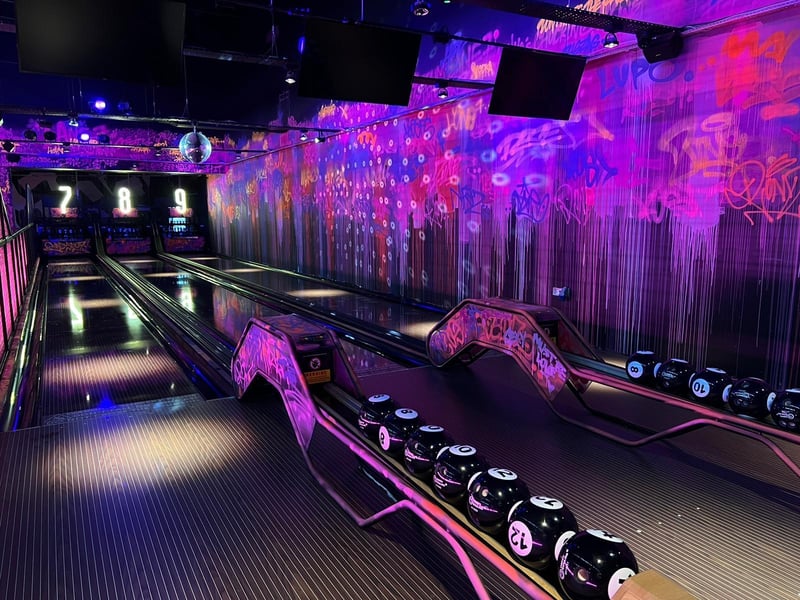 Set to be one of the city's biggest leisure launches of the year, the 23,000 sq ft "entertainment playground" in the old Wilko site is currently being fitted out with bowling lanes and arcade games.