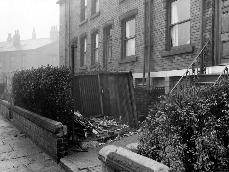 Beechwood Avenue, off Beechwood Crescent pictured in December 1954.