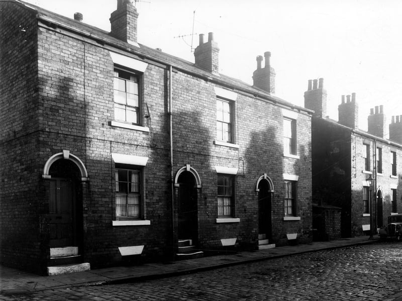 Atack Street from the corner with Greystone Street in December 1959.