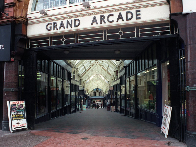The Grand Arcade pictured in December 1999.