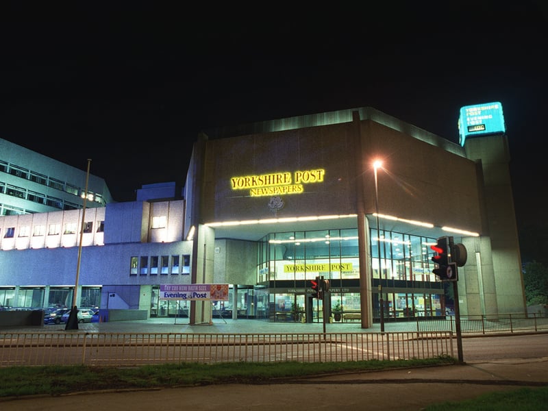 Your YEP headquarters on Wellington Street was showing off a new sign in October 1999.