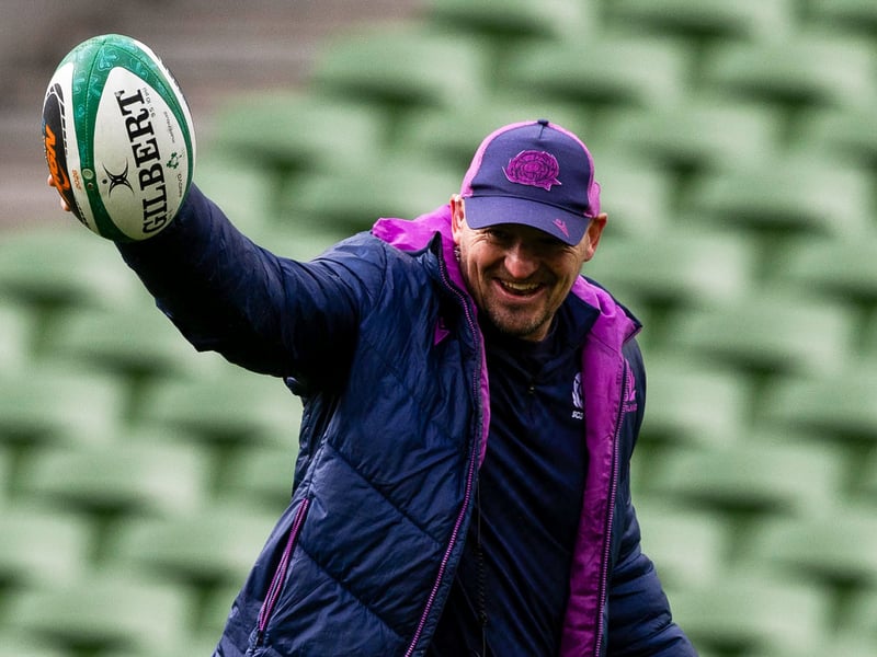 Scotland head coach Gregor Townsend.