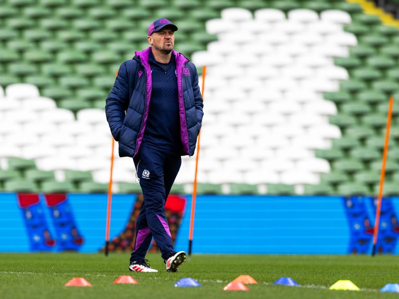 Scotland head coach Gregor Townsend.
