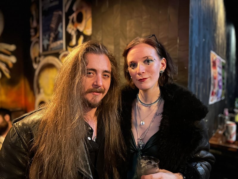 Jack and Abbey. Jack said: “I’ve met a lot of really great friends here over the years, it’s a place for everyone and anyone and that’s a beautiful thing’.
