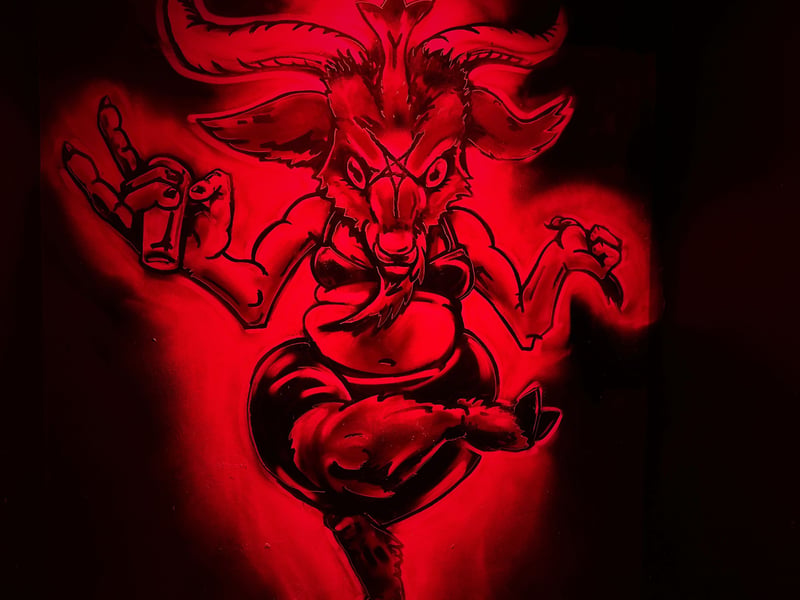 Artwork on the ground floor of the Cowgate venue.