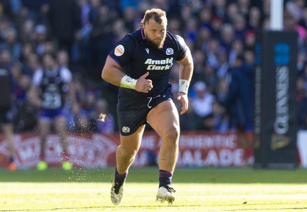 The prop thundered into collisions. Left it all out there. Came off for Sutherland towards end. 6