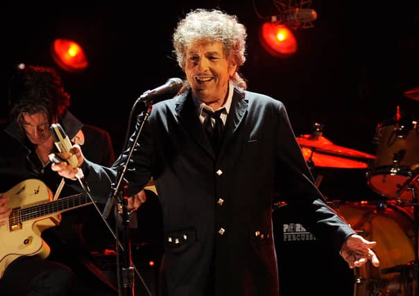 Bob Dylan performs in Los Angeles in 2012. Photo: AP Photo/Chris Pizzello