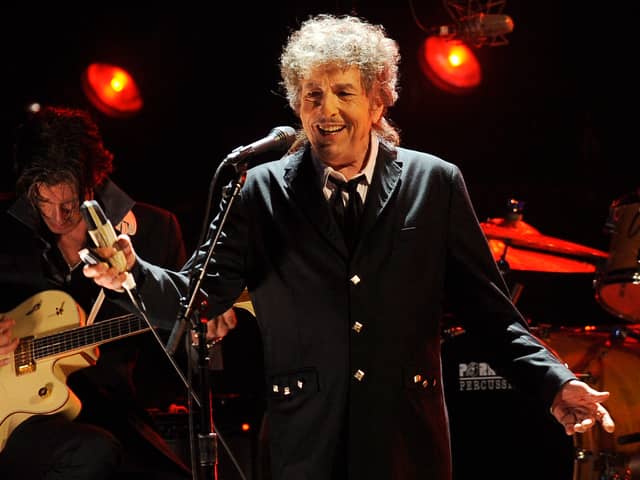 Bob Dylan performs in Los Angeles in 2012.    Photo: AP Photo/Chris Pizzello 