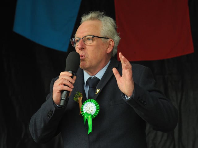 Michael Gardiner, chair of the Leeds St Patrick's Day announces the parade will be back next year.