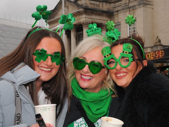 The McCausland's Olivia, Donna and Ciara of Bingley. 