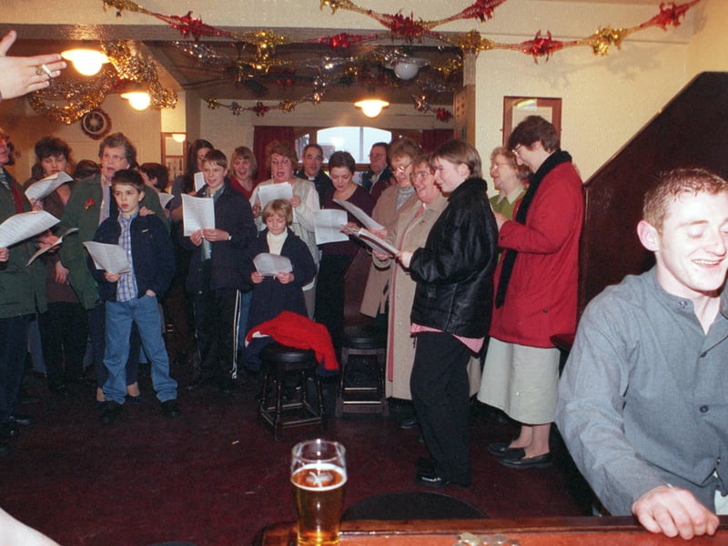 St Andrew's Methodist Church held a carol concert in the Tommy Wass pub in December 1999.