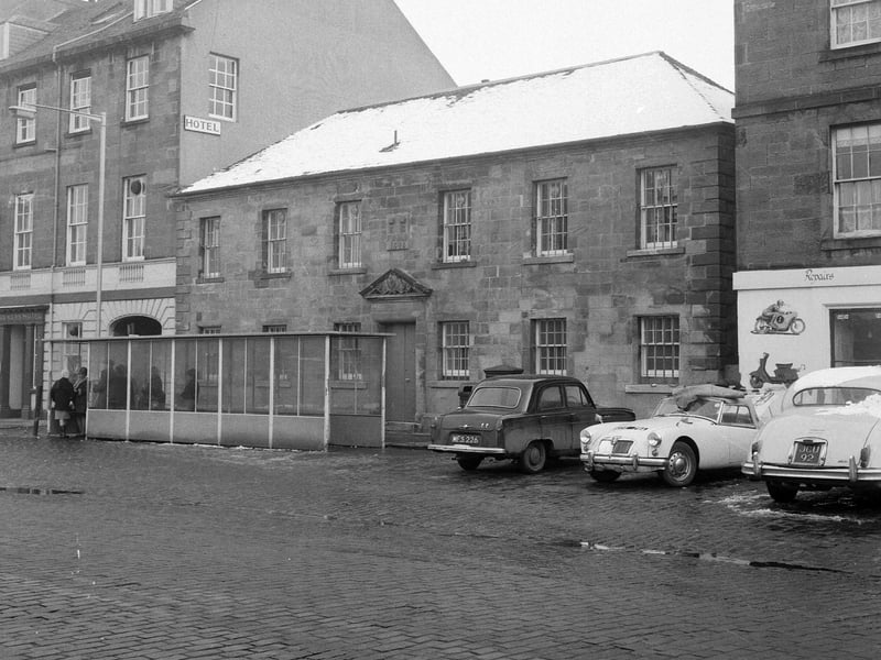 The Old Tollbooth in Dalkeith in February 1966.