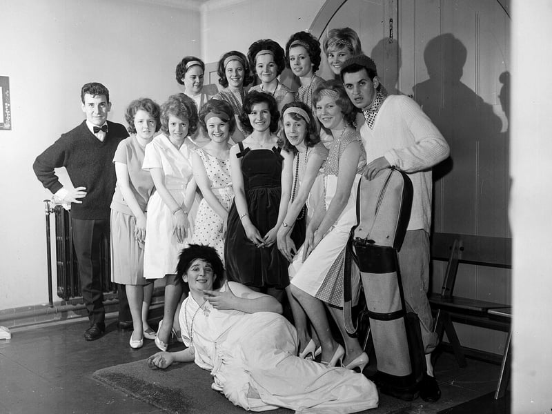 The Sunday School teachers cabaret show at Tron Kirk  in April 1963.