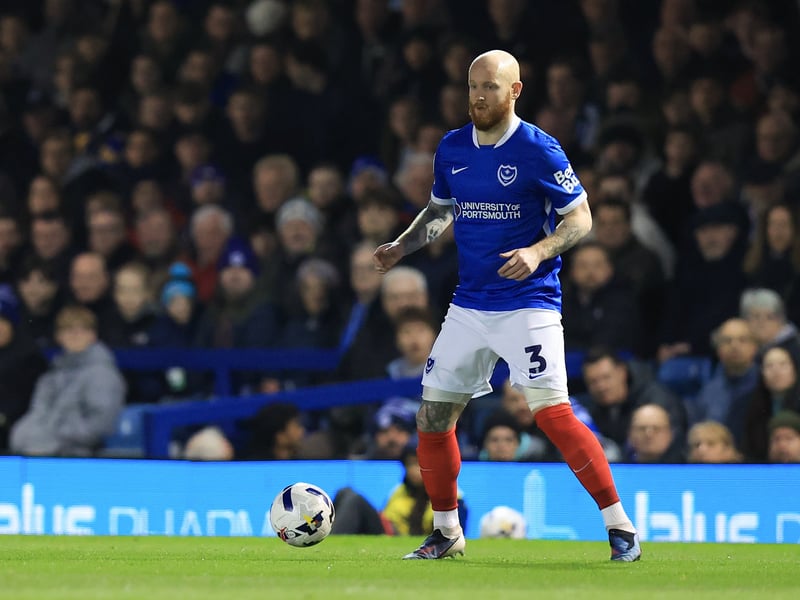 Pompey’s longest-serving senior player is producing the best football of his career, whether as a left-back or increasingly as a central defender. Spent a couple of months on the sidelines with a knee injury, but versatility and consistency has been key amid injury woe at the back. Strong case to say he’s in Pompey’s top three performers this term.
