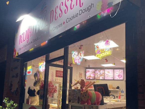 Delightful Desserts in Armley has a 4.9* rating from 28 reviews. A Google reviewer said: “Ordered for my whole family from here and everything was 10/10 - waffles, cookie dough, kunafa cup and jam roly poly. Would recommend this place as it was made fresh and of high quality. Thank you.”
