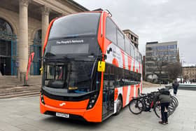 Buses in South Yorkshire will be "molten orange" from day one of bus franchising in 2027