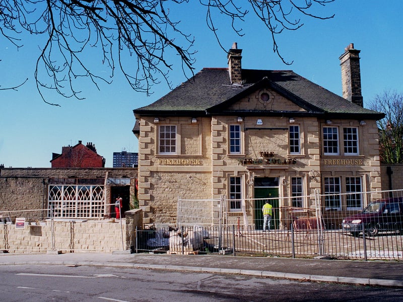 Did you enjoy a drink here back in the day? The Three Hulats on Harrogate Road pictured in February 1999.