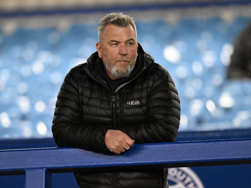Brilliant photos of Pompey fans under the lights at Fratton Park against Derby County on Monday.