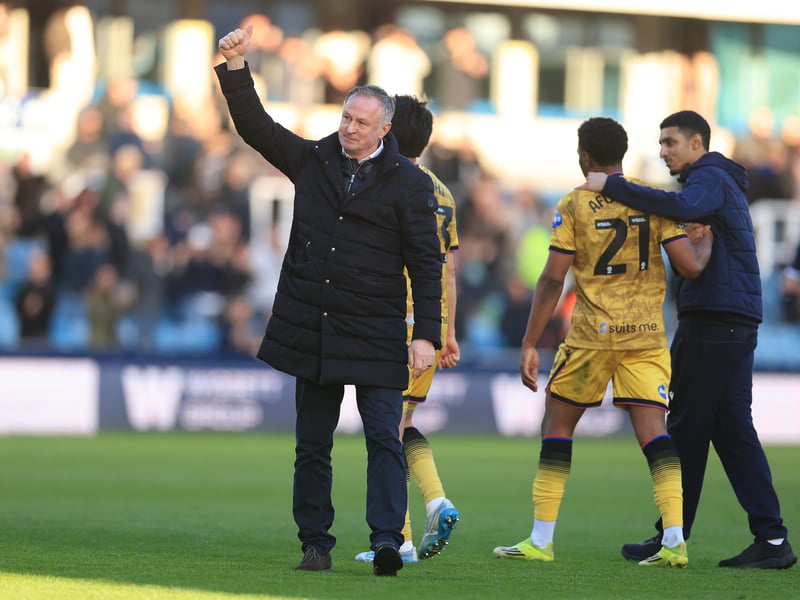 Points from last six games: 7