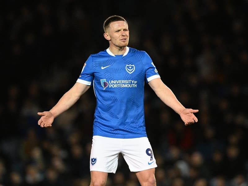 Crisis season for Pompey’s main supply of goals, with the Blues’ decision not to recruit experience to push Bishop exposed amid his form crashing. One league goal from open play across 35 appearances is the well-worn and damning stat. For much of that time you could argue the top scorer for the past three seasons was still offering a focal point to his team’s play, but that influence waned amid a clear confidence issue. Bashed up Millwall and Charlton’s physical back lines last month, though, and still key to hopes of survival.