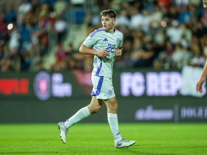 A surprise addition in the most recent Scotland squad, he was awarded his first cap as a late substitute against Japan.