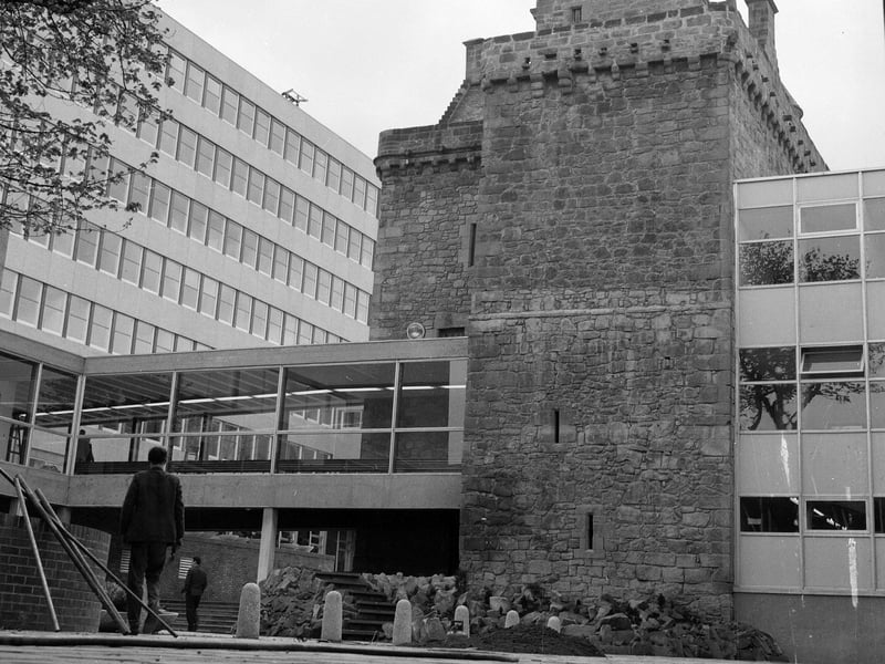 Merchiston Tower, the 15th century home of the Napier family was incorporated into the main campus of Napier College when the college opened in 1964.