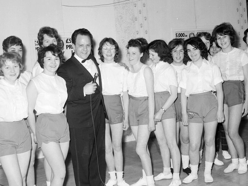 Eric Milligan with the North Merchiston Club in Febraury 1963.