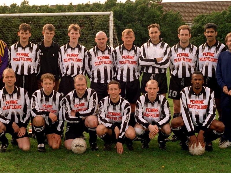 Division 1 team East End Park pictured in October 1996. Back row, from left, are Richard Scott, Kevin Lumb, Gavin Slade, Darren Finn, Jason Barnes, Lee Garrett, Stephen Clarkson, Tony Clarkson, Naveed Siddique and Allen Turner (manager). Front row, from left, are Gary Cochrane, Marc Langton, Mark Goodyear (captain), Stephen Wilkes, Shaun McGrath and Barry Christopher.