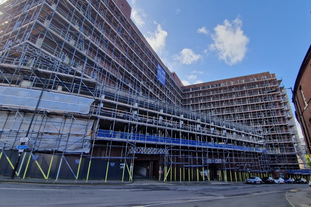 £32m Sheffield city centre office conversion delayed for months for safety ...