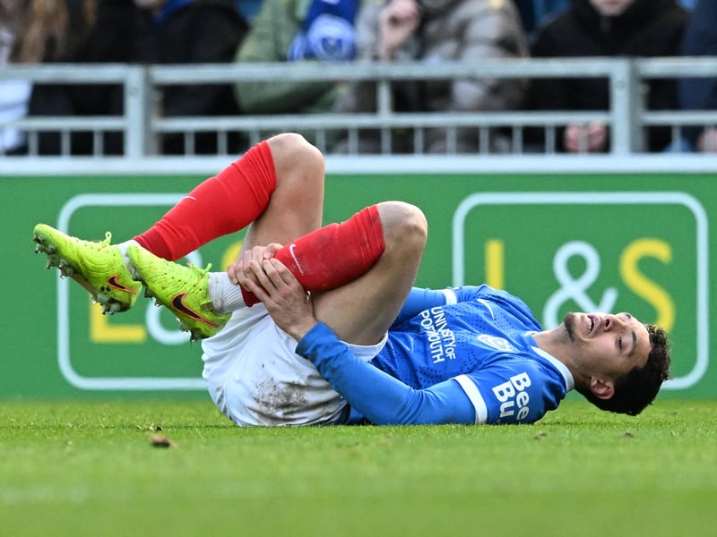 Dozzell has been forced to sit out Pompey's previous five Championship matches due to an ankle problem sustained against Sheffield United in February. The midfielder is, though, expected to return to the fold after the international break and ease the load on Marlon Pack and Ebou Adams. Expected return: Norwich City (April 3).