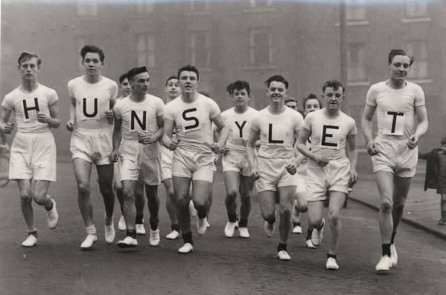 A sponsored run by the Hunslet Boys Club in 1948.