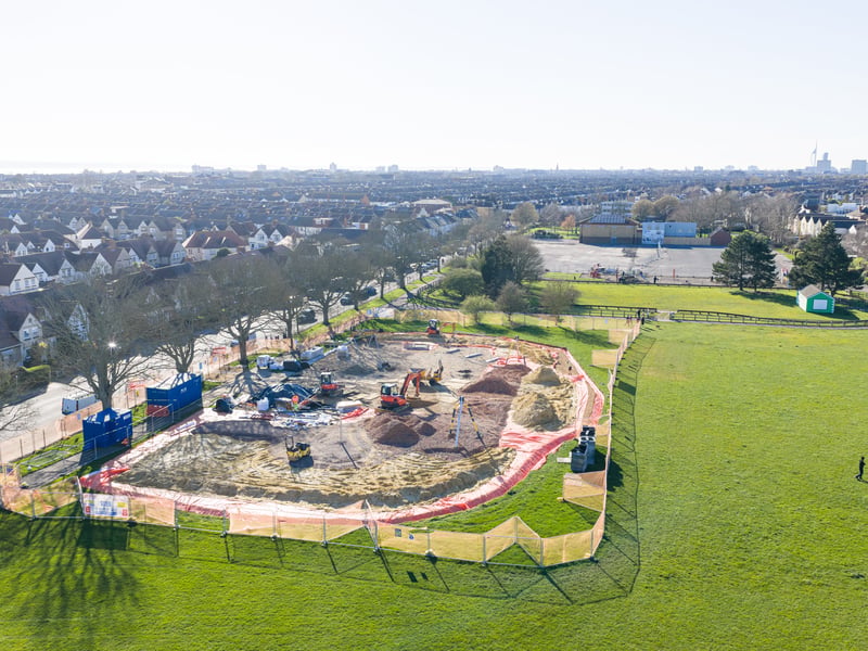 Pictured: Work is starting to get underway at Bransbury Park. 


Picture:Marcin Jedrysiak
