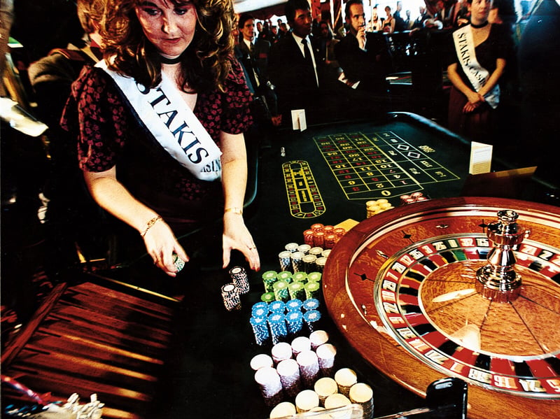 Inside Stakis Riverboat Casino, Glasgow, in 1996