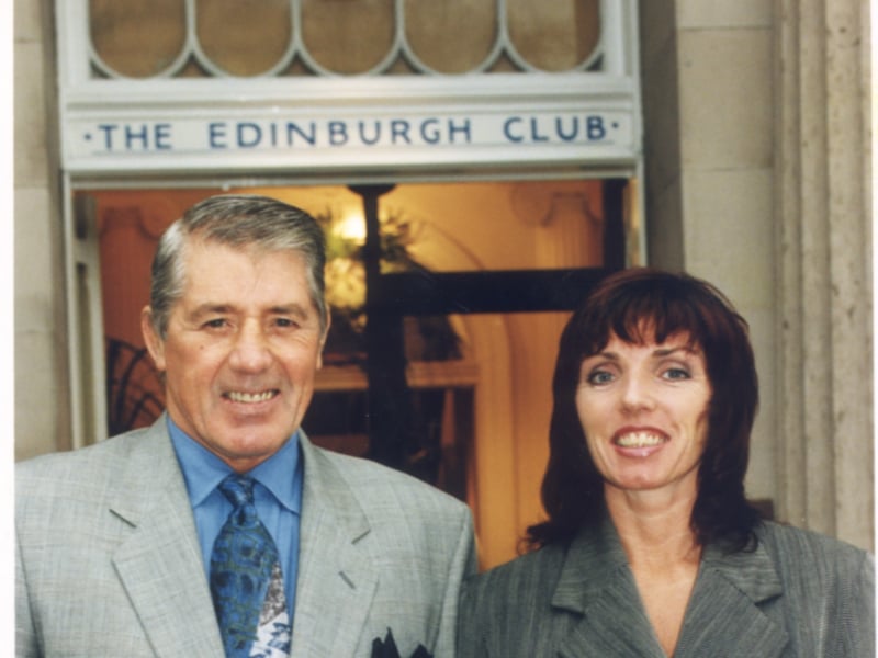 George Kerr and Pauline Kerr, owners of The Edinburgh Club fitness centre, pictured in 1996
