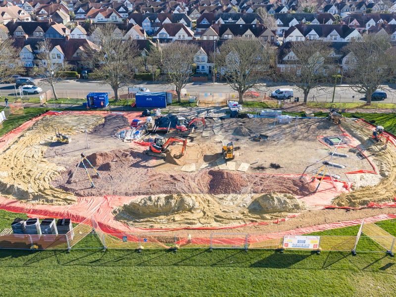 Pictured: Work is starting to get underway at Bransbury Park. 


Picture: Marcin Jedrysiak