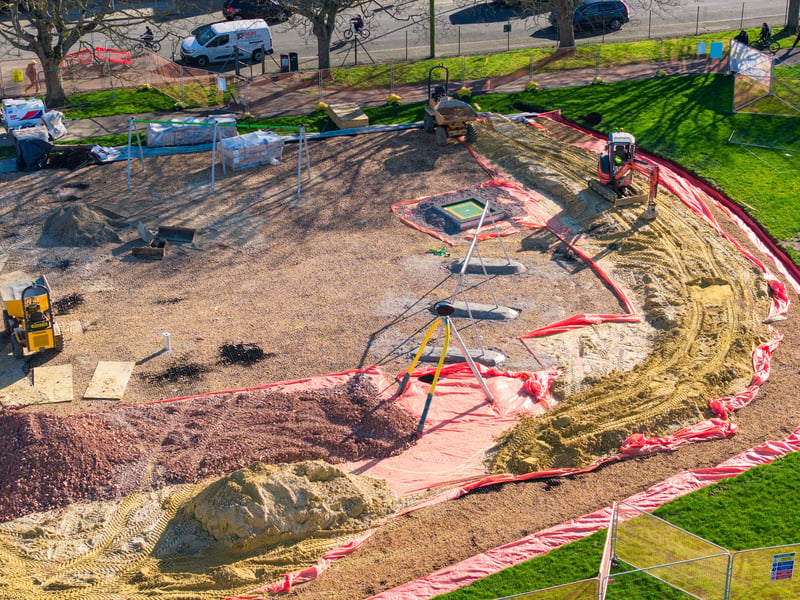 Pictured: Work is starting to get underway at Bransbury Park. 


Picture: Marcin Jedrysiak
