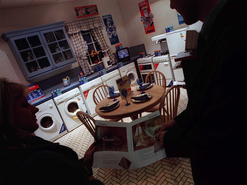 Thorn Group's Radio Rentals store, on Sauchiehall Street, , pictured in 1996, after becoming the first in Scotland to sell furniture as well as conventional electrical goods