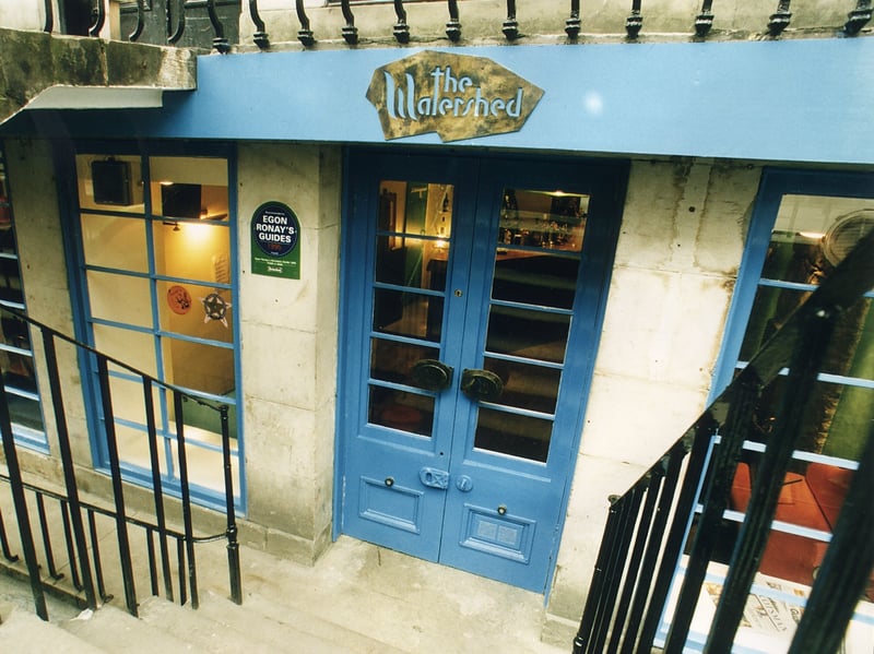 The Watershed pub, Edinburgh, in 1996