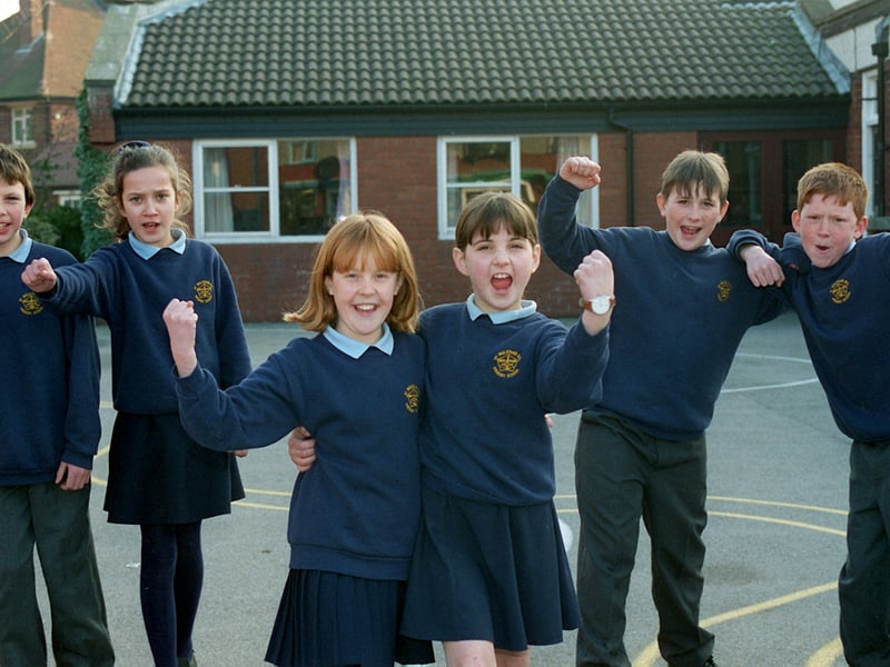 L - R Joseph McFall, Carley Tomlinson, Nicola Beaver, Chantal French, Patrick Bowker, James Ward