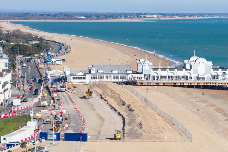 Work well underway to create dazzling new promenade near South Parade ...