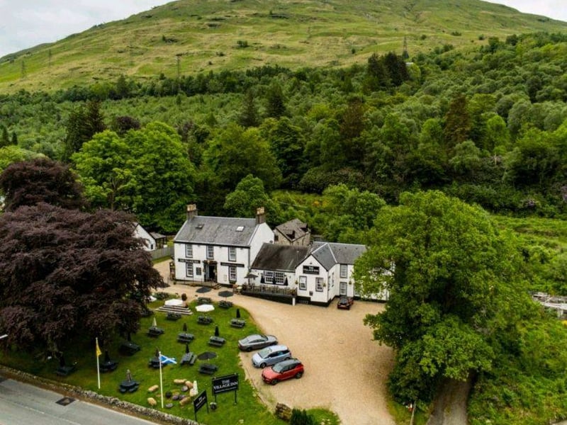 This country pub was in the Black Mirror episode, Loch Henry.