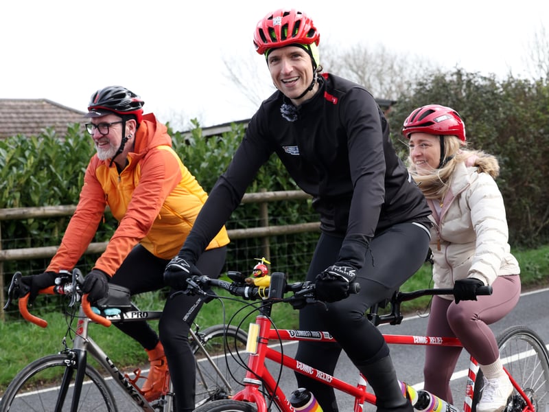 Day 1 of the challenge saw Greg travel through Dorset.