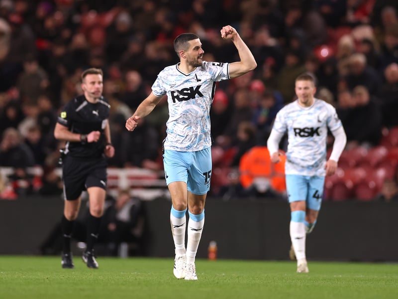 Wins: 2;
Draws: 3;
Losses: 1;
Points: 9.