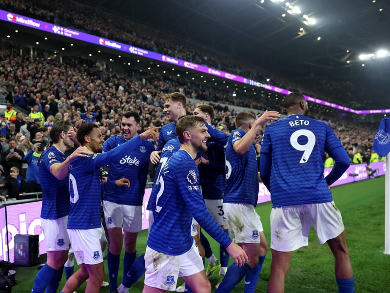 Key absences: Jordan Pickford, Idrissa Gueye, James Garner, Iliman Ndiaye, Jake O'Brien