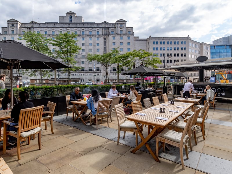 The Restaurant Bar and Grill in City Square has a 4.1* rating from 1,828 reviews. A Tripadvisor reviewer said: “Absolutely outstanding family meal for my daughter’s 18th birthday. Staff were so lovely and attentive, the food was delicious. Served perfectly as requested and hot! The building is gorgeous. Would highly recommend. Look forward to visiting again.”