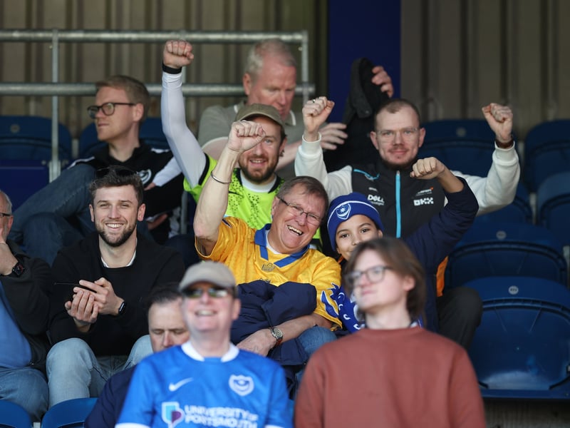 The mood was high before the game.