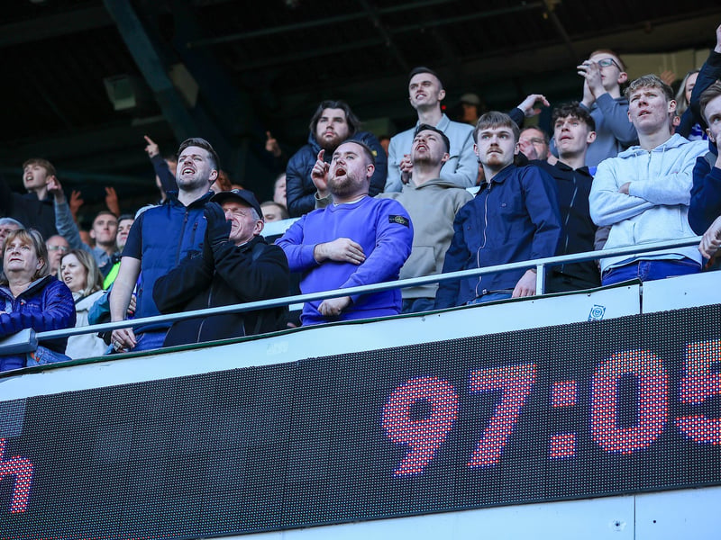 Fans vent their anger at full-time after the Blues' capitulation.