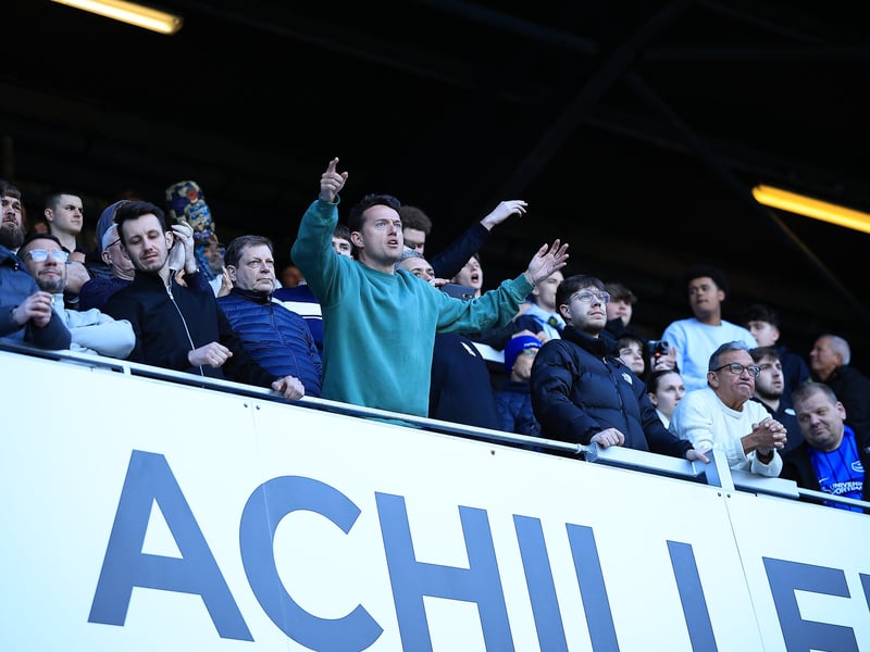 Fans vent their anger at full-time after the Blues' capitulation.