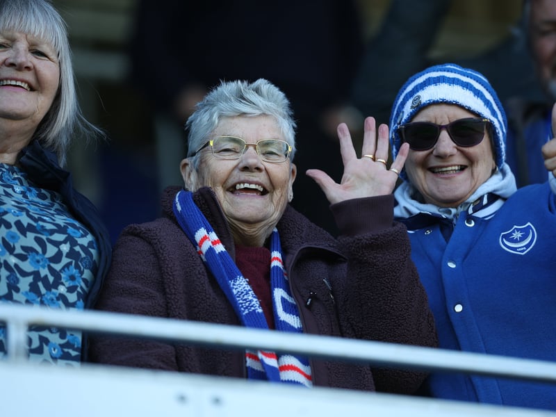 Spirits were high.
