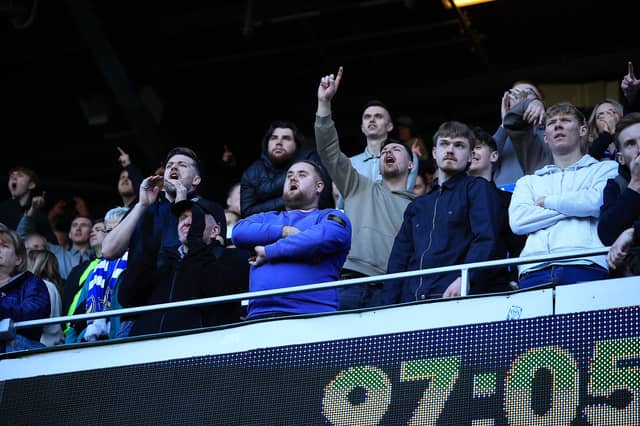 Angry scenes from the away end at Loftus Road as Blues fell apart in west London.